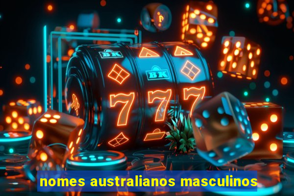 nomes australianos masculinos